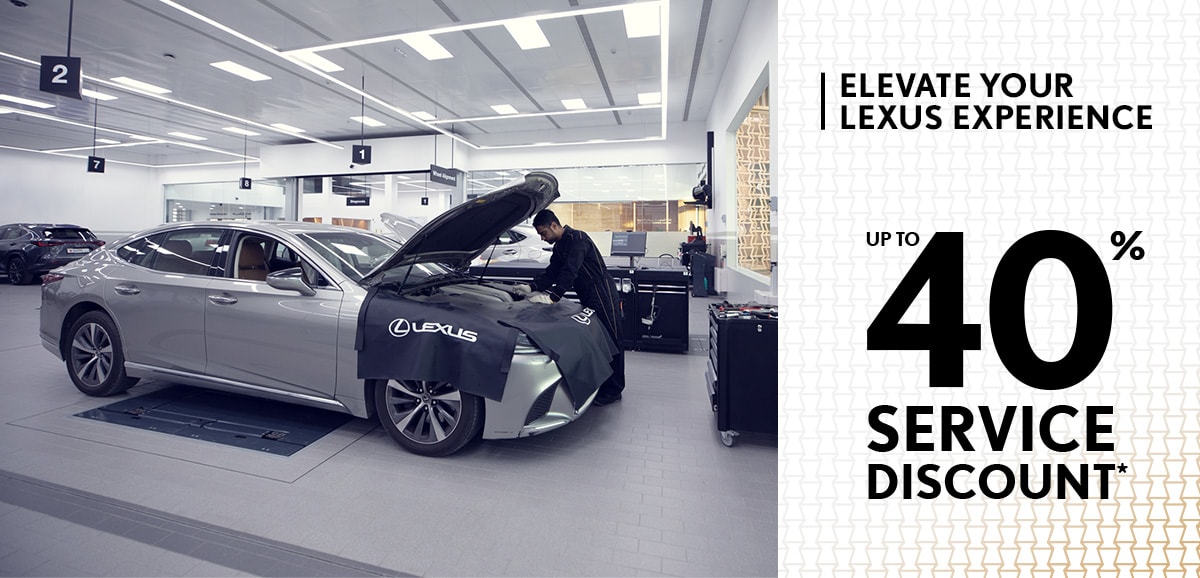 Book a service from Lexus Bahrain